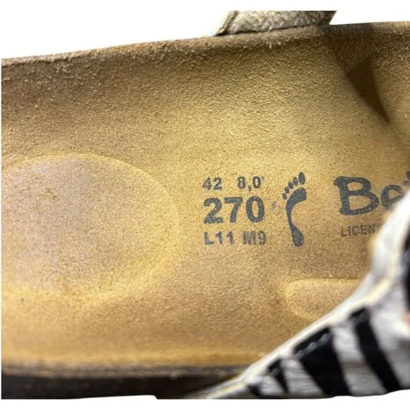 Birkenstock Zebra Print Sandals - Picture 10 of 10